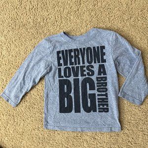 garanimals big brother long sleeve T shirt size 4T